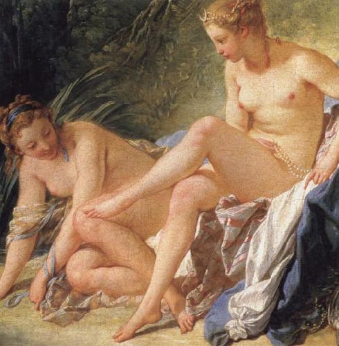 Francois Boucher Diana at the Bath(detail) Spain oil painting art